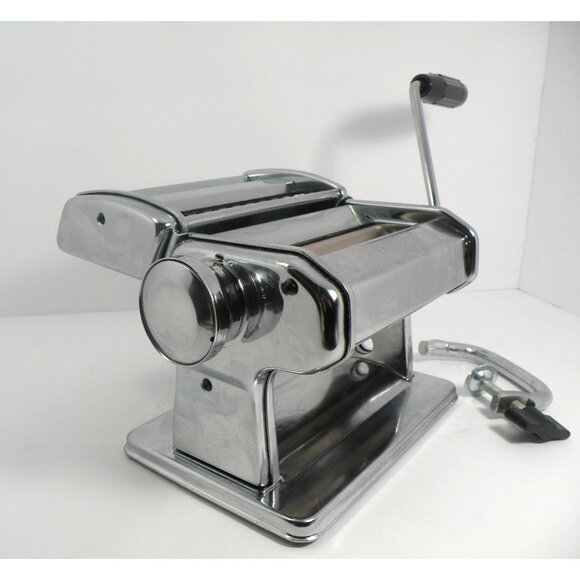 Marcato Atlas 150 Pasta Maker With Adjustable Settings & Clamp - Made In Italy - Picture 2 of 13